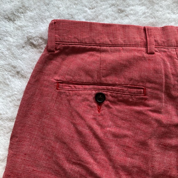 Club Monaco Chino Shorts Cotton/Linen - Picture 3 of 5